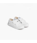 Zapatillas Bajas G2 Velcro Canvas - Blanco - Niño