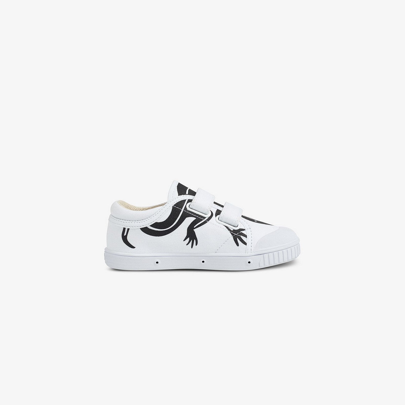 Zapatillas bajas G2 Scratch - Lona estampada - Blanco - Niño