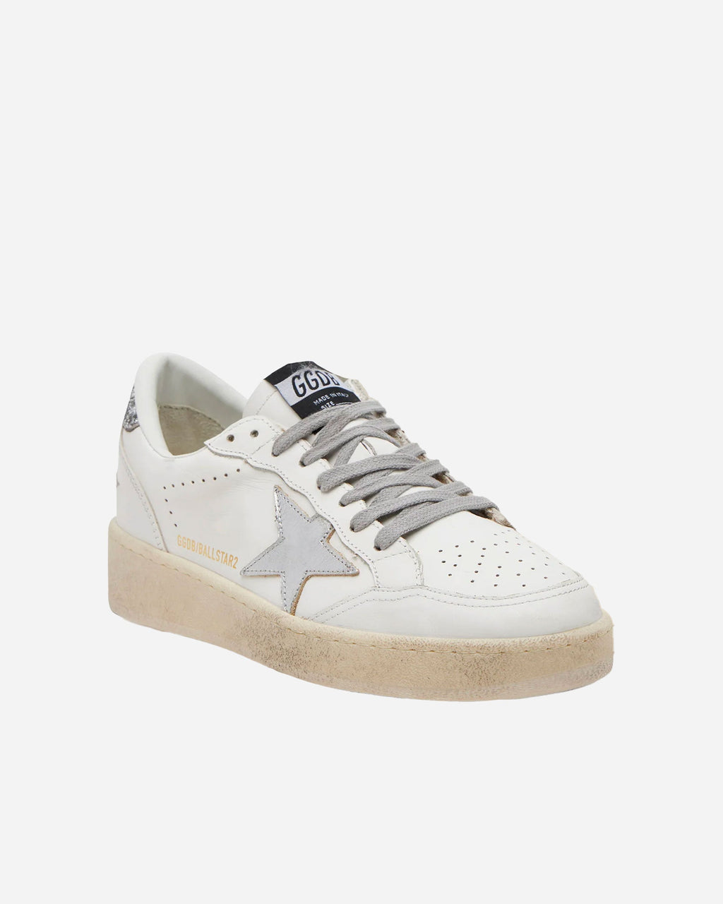 Golden Goose - Ball Star 2 White/Silver