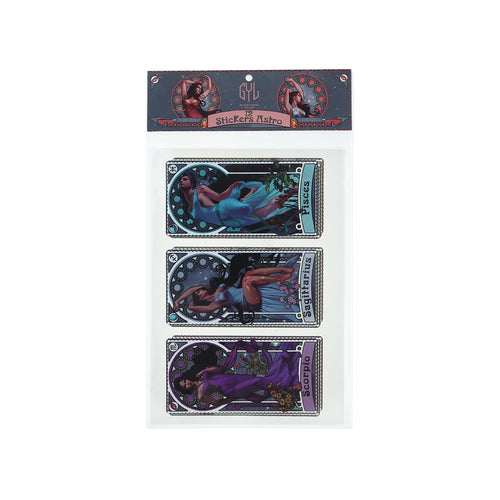 Sheet of 12 Stickers - Astro