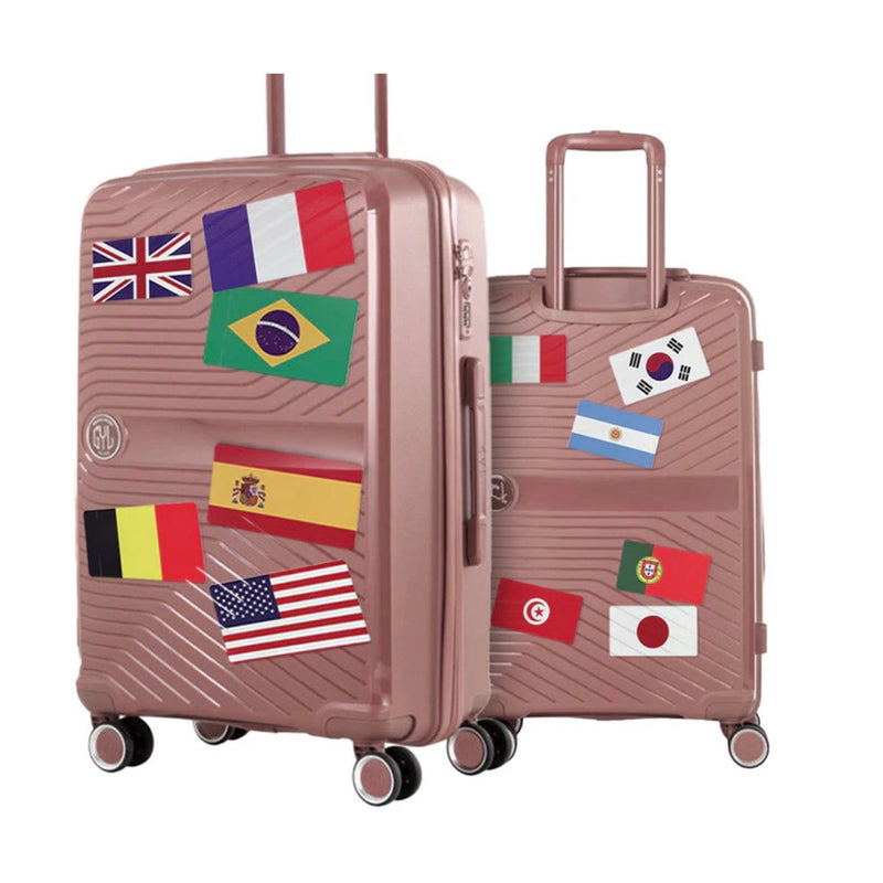 Sheet of 12 Stickers - Flags