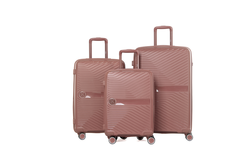 Ensemble De 2 Valises 55/75Cm - Champagne