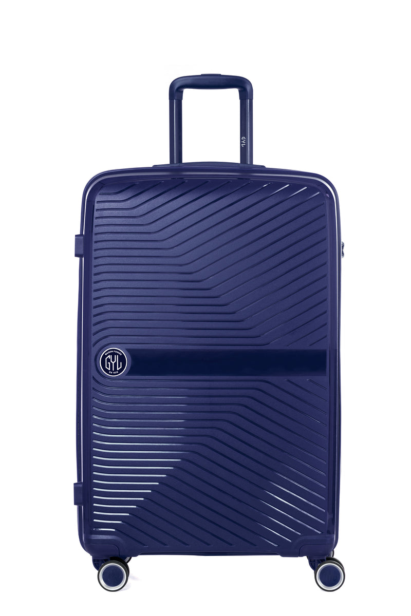 Set Of 3 Luggage 55/65/75Cm - Navy