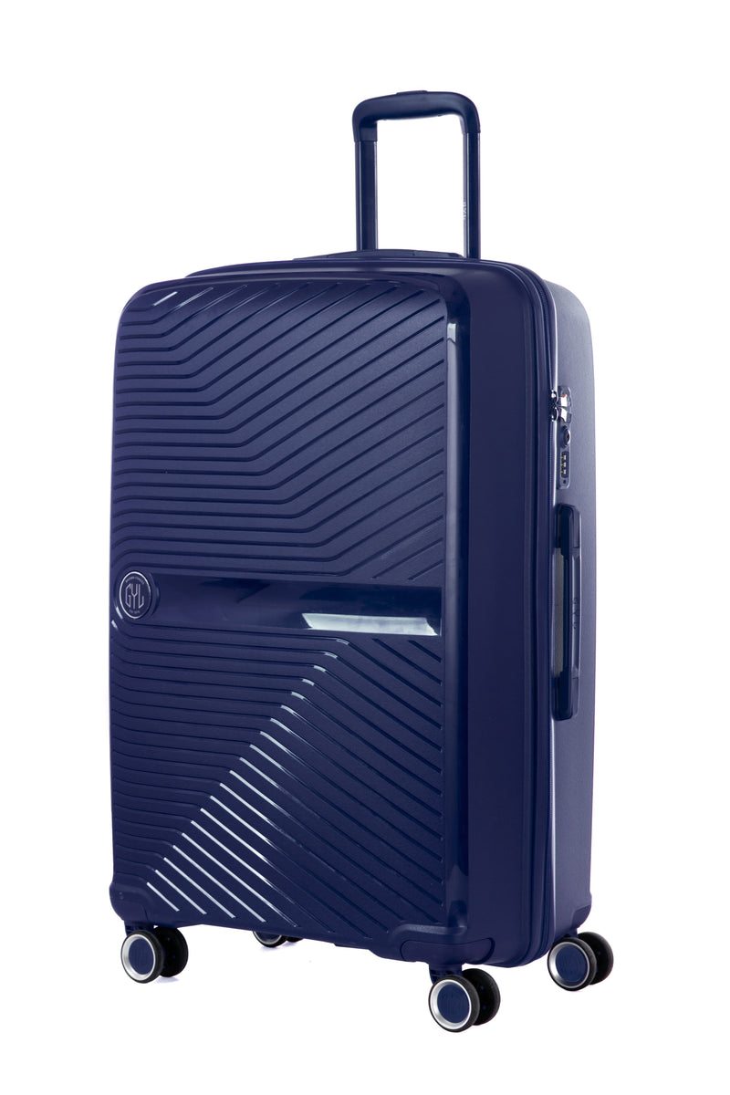 Set Of 3 Luggage 55/65/75Cm - Navy