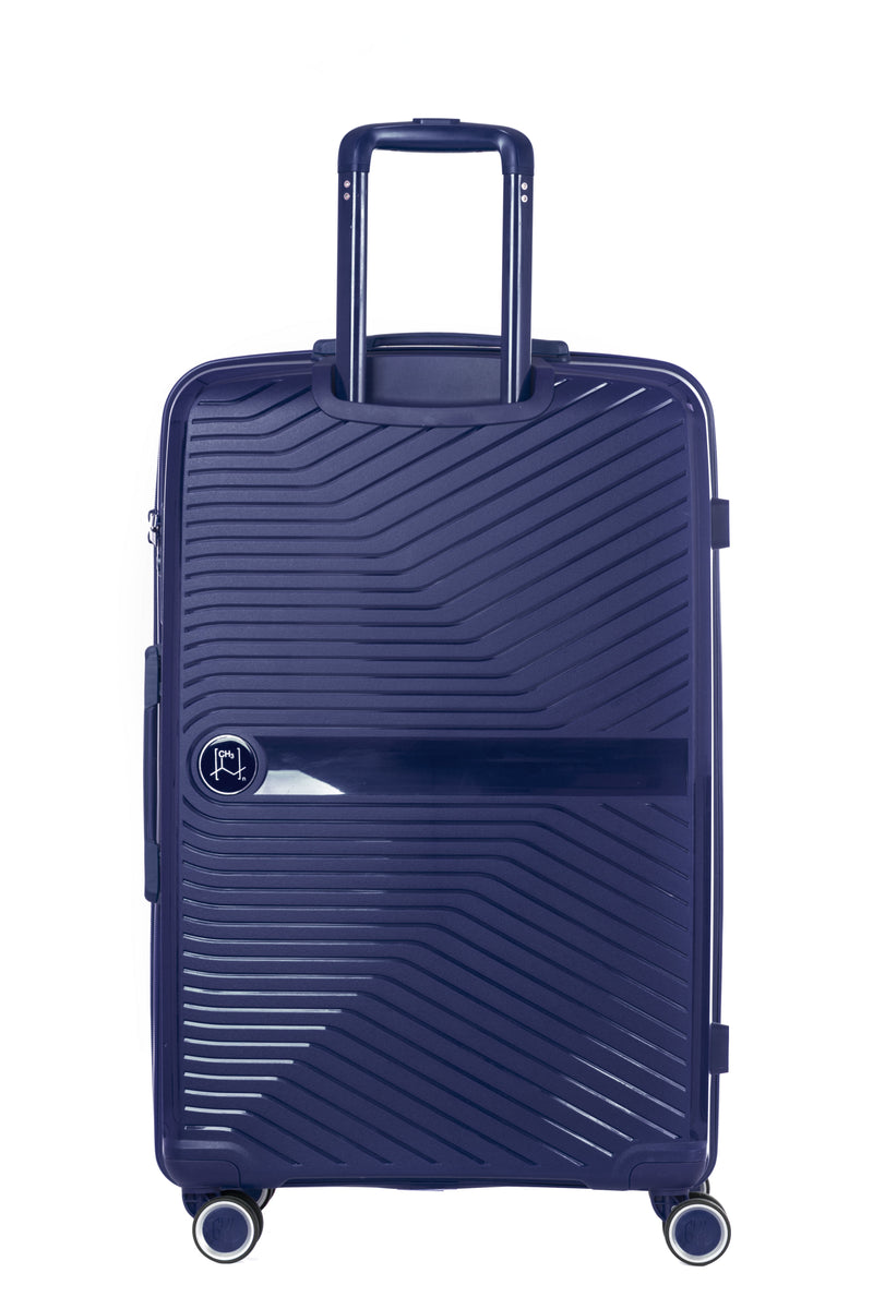 Set Of 3 Luggage 55/65/75Cm - Navy