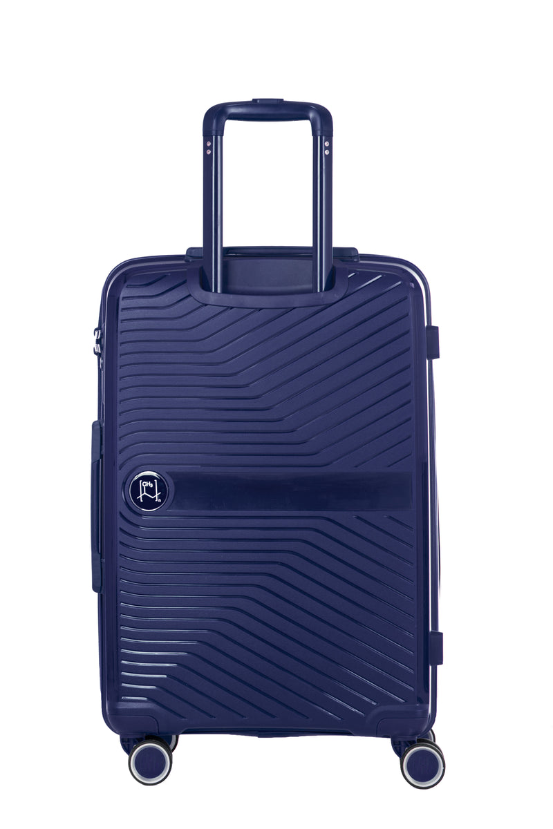 Set Of 3 Luggage 55/65/75Cm - Navy