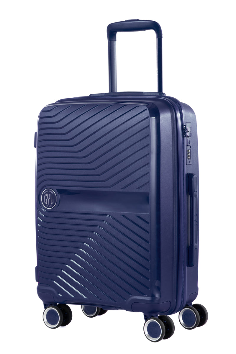 Set Of 3 Luggage 55/65/75Cm - Navy