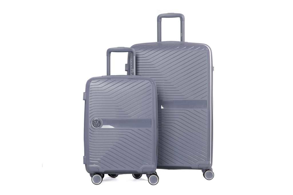 Ensemble De 2 Valises 55/75Cm - Silver