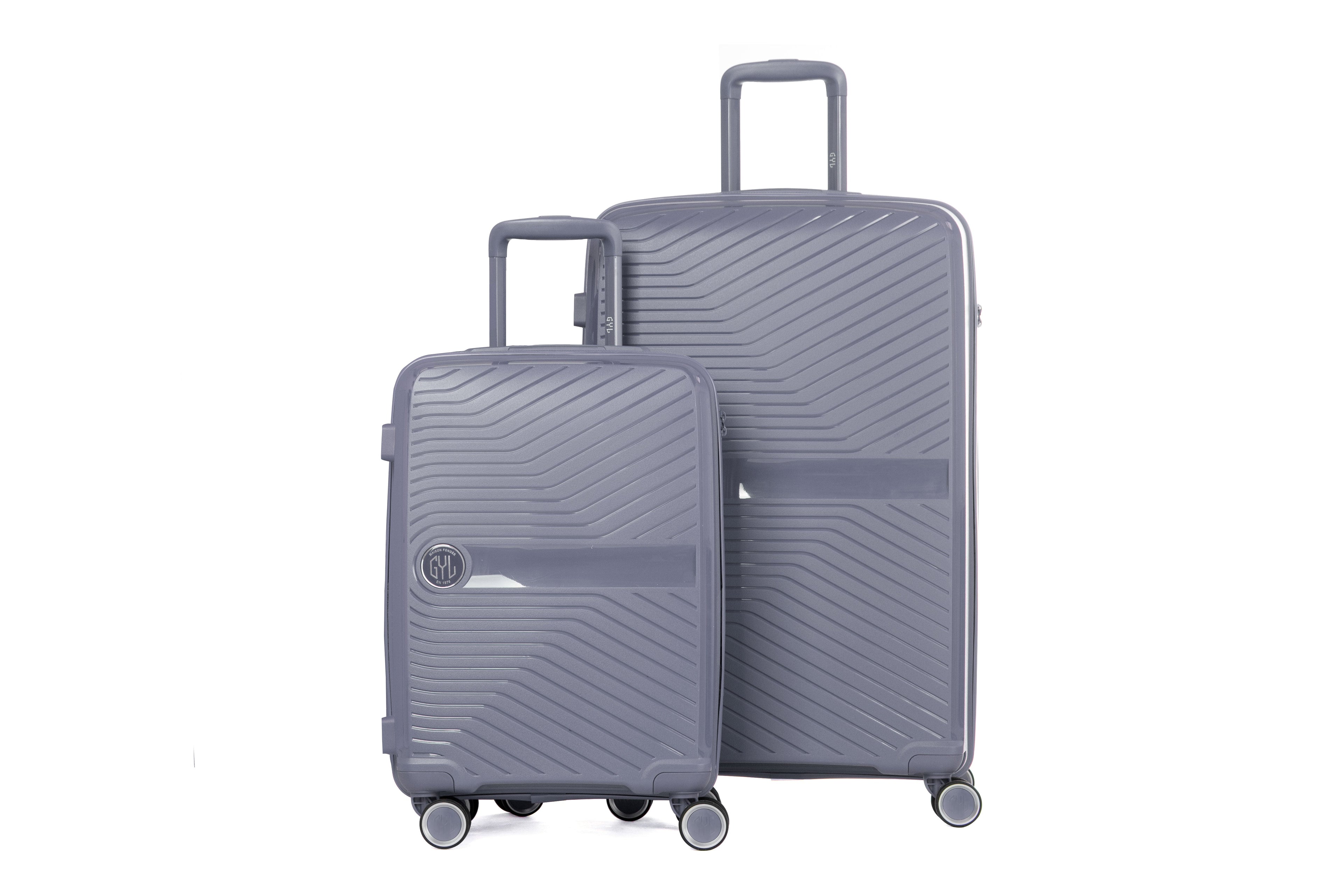 Ensemble De 2 Valises 55/75Cm - Silver