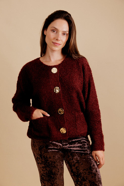Cárdigan Alixane - Burdeos