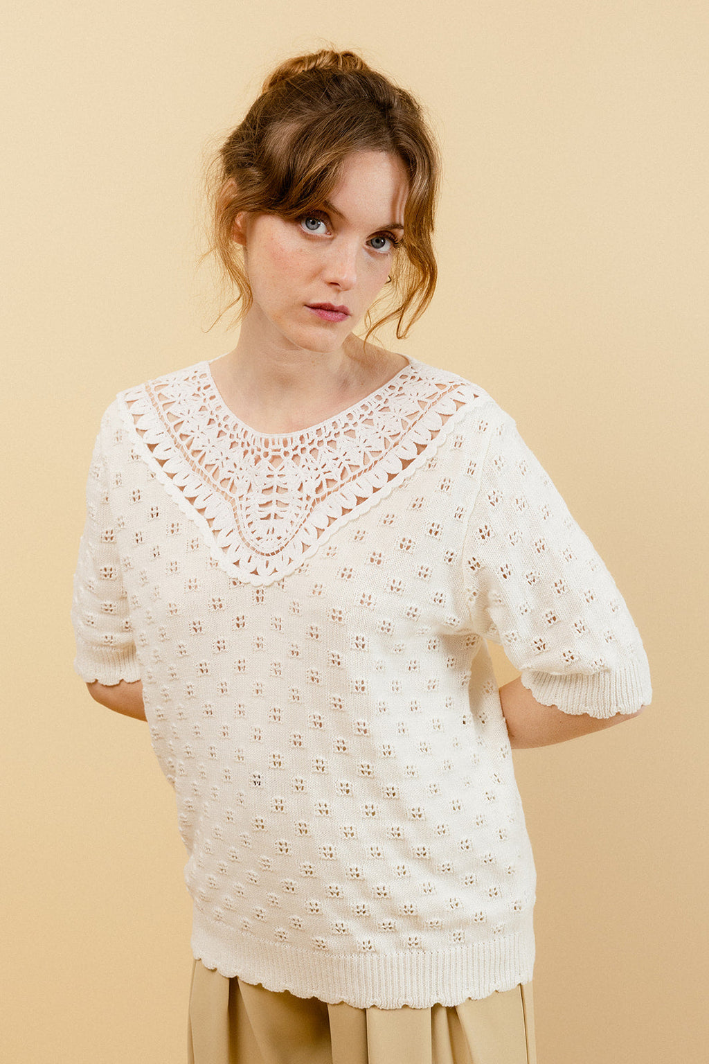 Pull Arizona - Écru