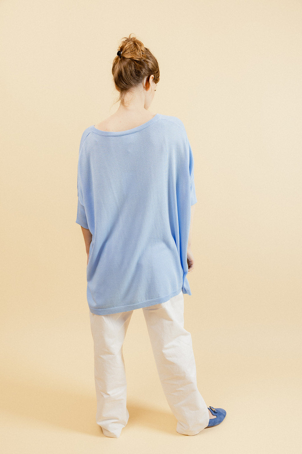 Pull Steph Oversize - Bleu