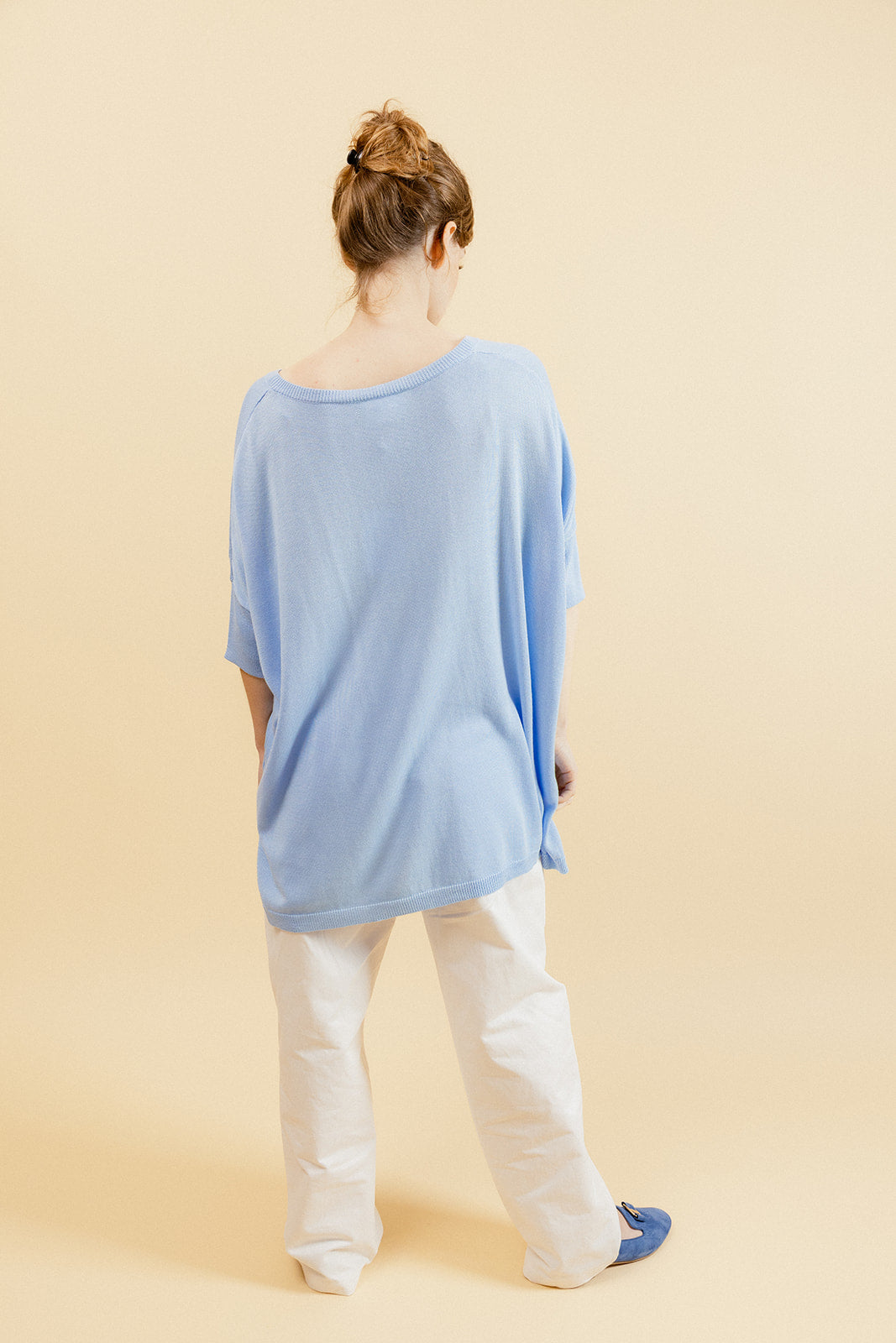 Pull Steph Oversize - Bleu