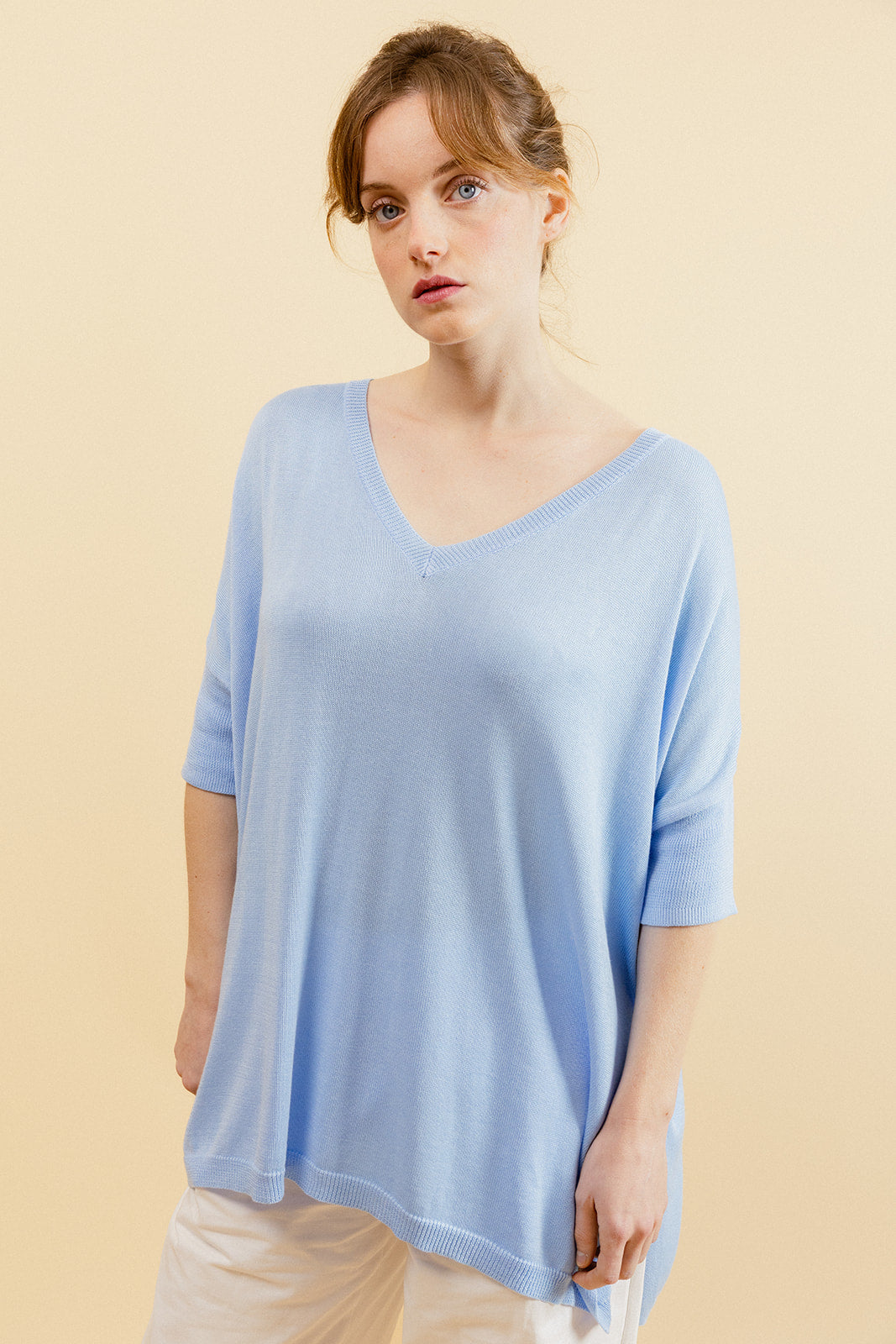 Pull Steph Oversize - Bleu