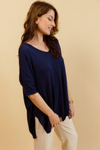 Oversized Steph Jumper - Navy