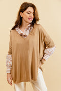 Jersey Steph Oversize - Tabaco