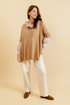 Jersey Steph Oversize - Tabaco