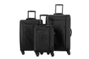 Set Of 3 Luggage 55/65/75Cm - Black