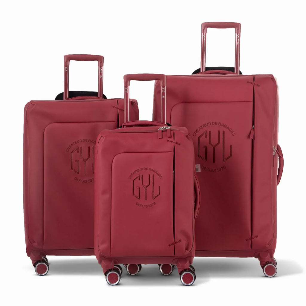 Set De 3 Valises Souples Évasion