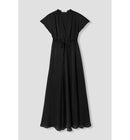 Robe Eleonor Unie - Noir Uni Fonce