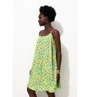 Robe Courte et Évasée Femme - Multicolore Imprime