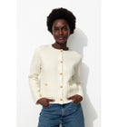 Cardigan Style Mademoiselle - Naturel Uni Clair
