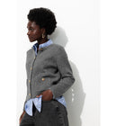 Cardigan Style Mademoiselle - Gris Uni Fonce