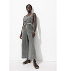 Combinaison-pantalon en Jersey - Noir Uni Fonce