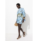 Short Imprimé Palmier - Multicolore Imprime