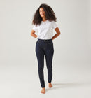 Gaspard Jean Skinny Femme - Jeans Uni Fonce