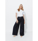 Jean Extra-large Taille Haute - Jeans Uni Fonce