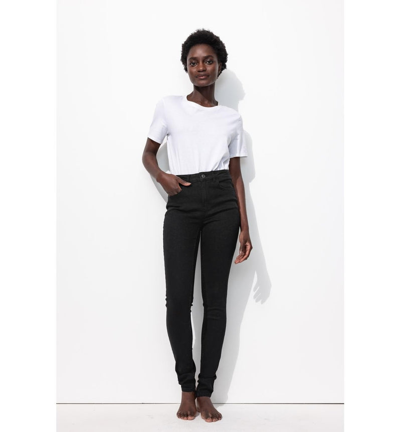 Gaspard Jean Skinny Long - Noir Uni Fonce