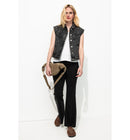 Pantalon en Jersey Fluide - Noir Uni Fonce