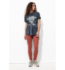 Leggings en Jersey Milano - Rose Uni Colore