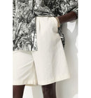 Bermuda Chic en Lyocell - Naturel Uni Clair