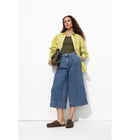 Jupe-culotte en Jean Femme - Jeans Uni Fonce