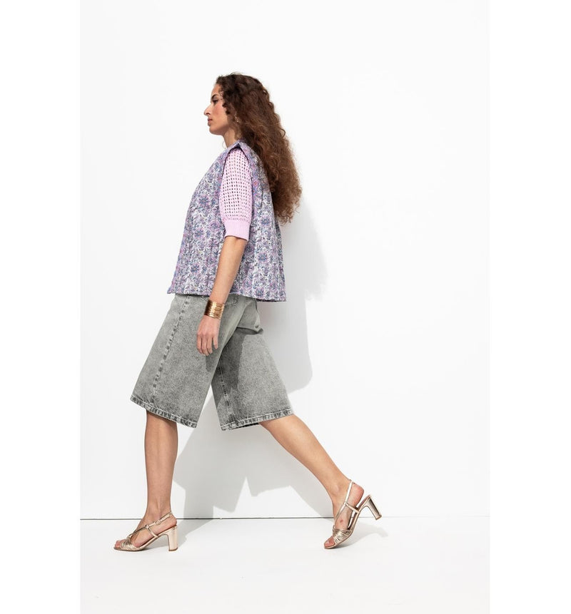 Bermuda en Jean Femme - Jeans Uni Clair