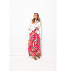 Pantalon Large Laura Gulshani - Rose Imprime