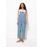 Combinaison Salopette en Jean - Jeans Uni Clair