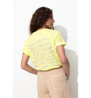 T-shirt à Message Femme - Multicolore Imprime