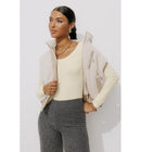 T-shirt Thermique Femme - Naturel Uni Clair