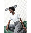 T-shirt Uni Made In France - Blanc Uni Clair