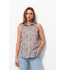 Chemisier Fleuri Femme - Multicolore Imprime