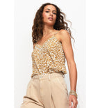 Mujer Top con tirantes finos - Estampado Natural
