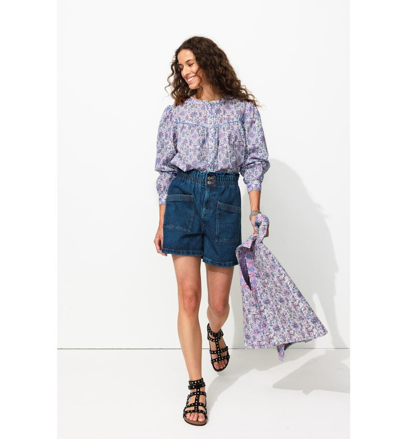 Chemise Imprimée Femme - Naturel Imprime