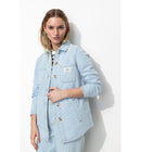 Alma Veste Surchemise Rayée - Naturel Raye