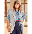 Veste en Jean Éco-conçue - Jeans Uni Clair