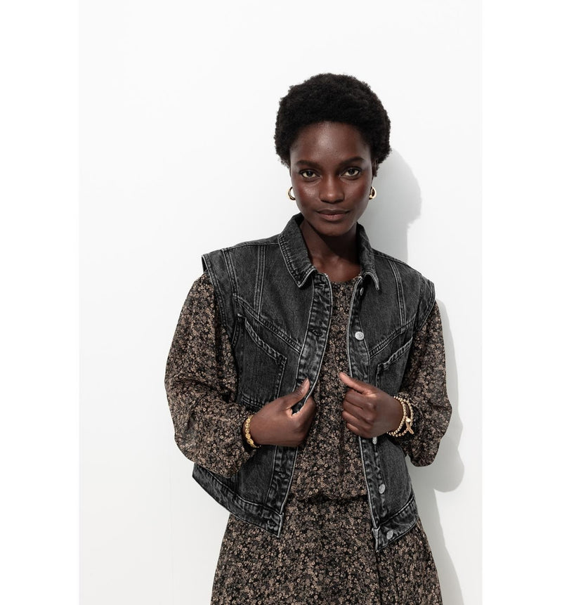 Veste en Jean Éco-conçue - Jeans Uni Clair