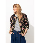 Veste Matelassée Imprimée - Multicolore Imprime