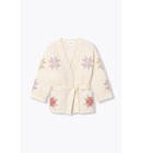 Veste-kimono Matelassée Femme - Naturel Imprime